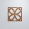 Ekena Millwork Medium Daventry Decorative Fretwork Wood Wall Panels, Walnut, 15 3/8"W x 15 3/8"H x 3/8"T WALW16X16X0375DVNWA - alternate 5